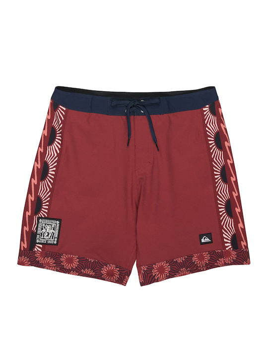 Surfsilk Men's Swim Shorts Burgundy
