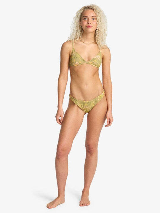 Ceci Tri Bikini Top With Padding Orange