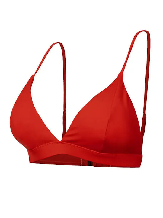 Bikini Τριγωνάκι με Ενίσχυση Κόκκινο