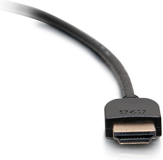 C2G Cable HDMI male - HDMI male 0.61m Μαύρο