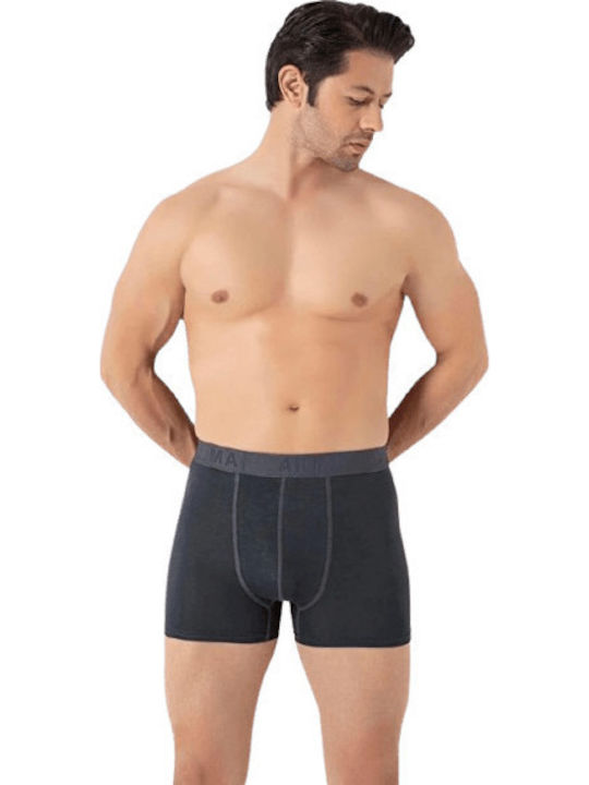 Ανδρικά Μποξεράκια Γκρι 2Pack