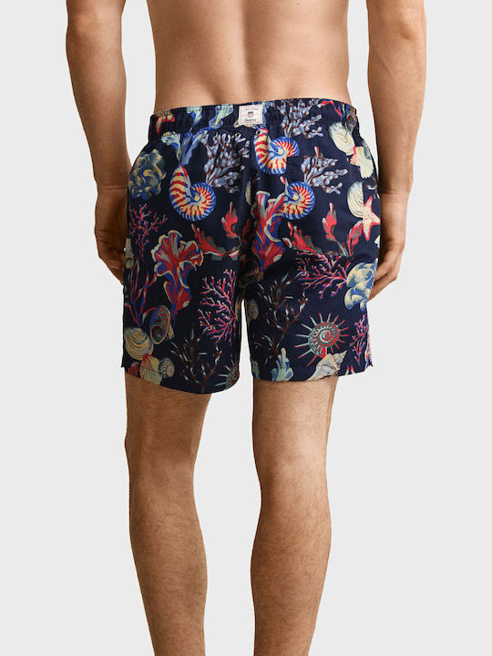 Gant Herren-Bademode Kurze Hosen Blau mit Mustern Gant Herren-Bademode Kurze Hosen Blau mit Mustern