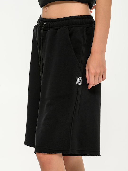 Damen Aktivbekleidung Bermudas Schwarz