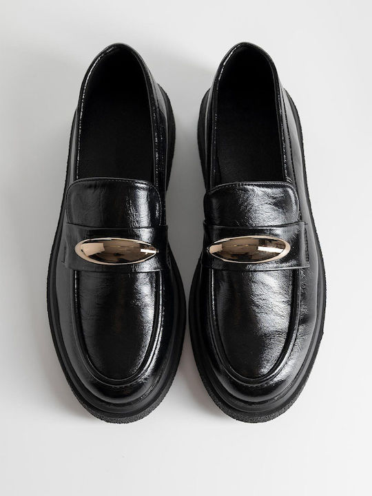Γυναικεία Loafers σε Μαύρο Χρώμα