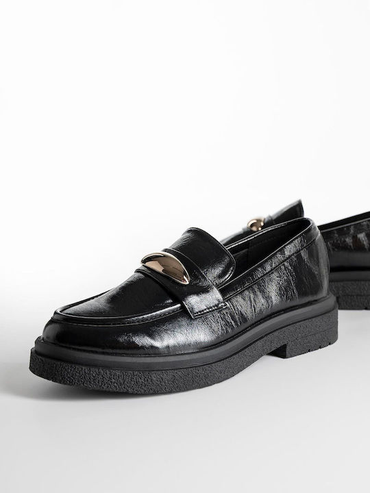 Γυναικεία Loafers σε Μαύρο Χρώμα