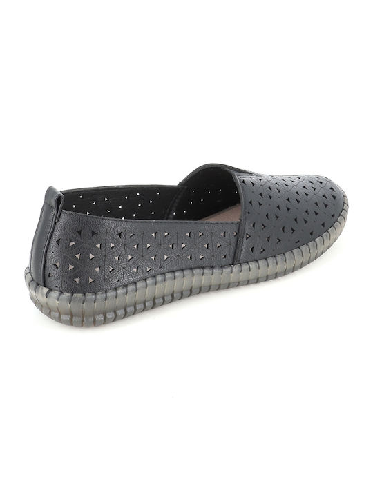 Mocasini Dama Din Piele În Culoare Neagră 3/2026-01_MAUR
