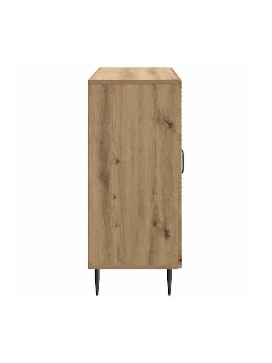 Wooden Sideboard Brown 89x34.5x80cm