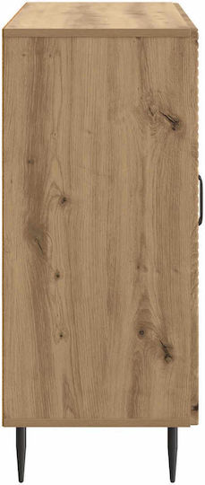 Holzsideboard Braun 89x34.5x80cm