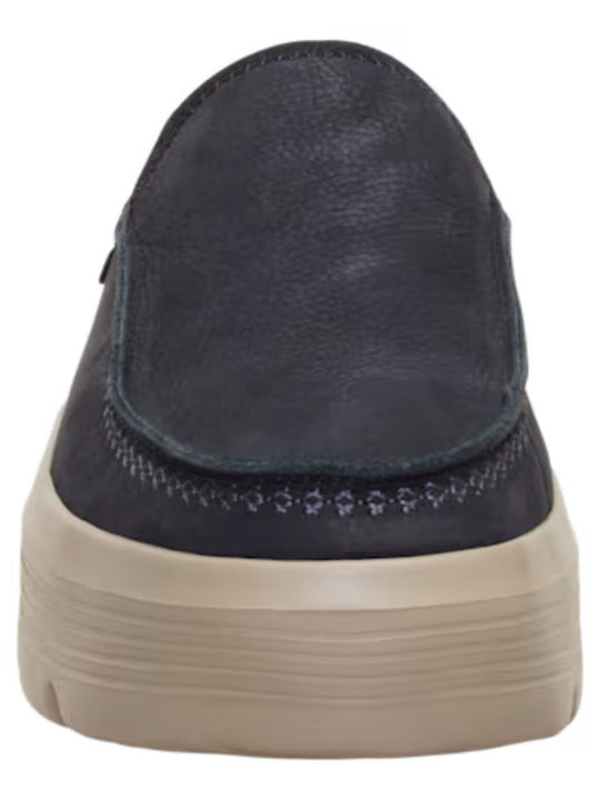 Hey Dude Women's Leather Clogs Black