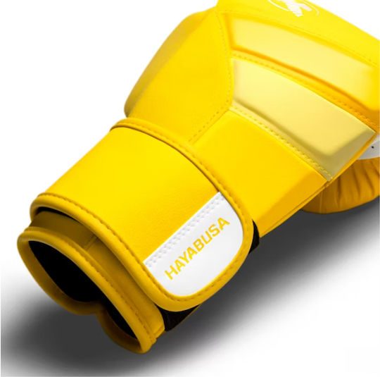 Hayabusa Leather Boxing Gloves for Competition Yellow