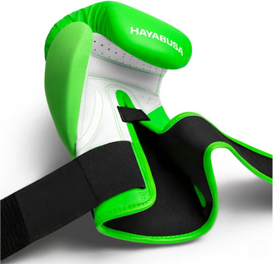 Hayabusa Leather Boxing Gloves for Competition Green