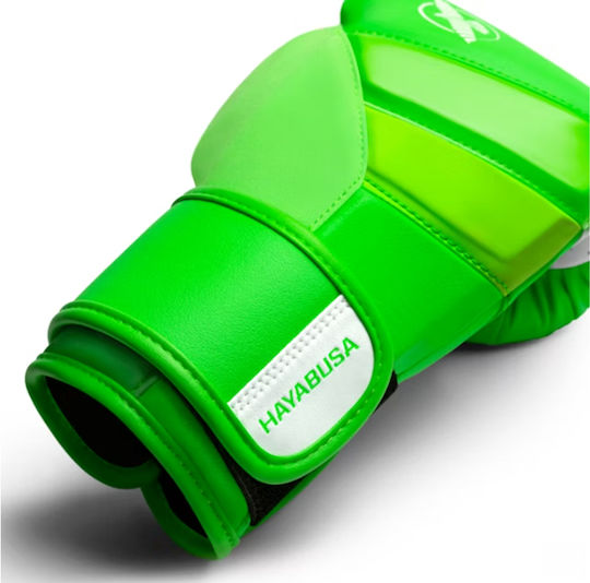 Hayabusa Leather Boxing Gloves for Competition Green