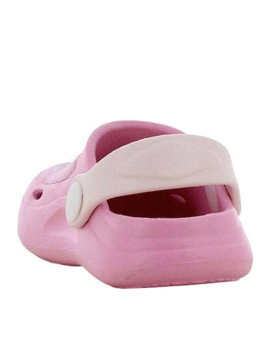 Kids Pink Beach Clogs