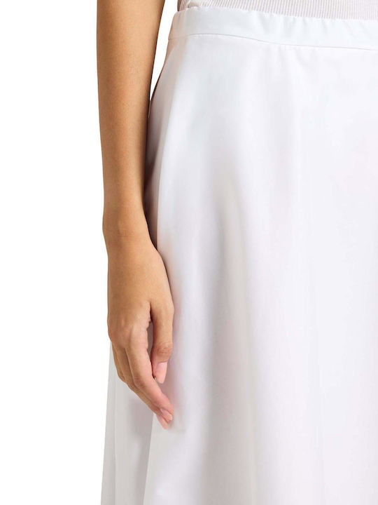 Midi Skirt White