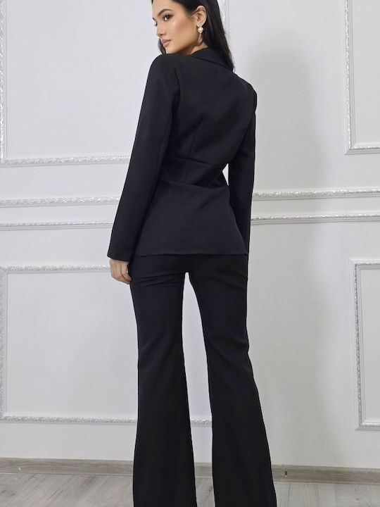 Damen Blazer Schwarz