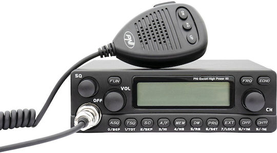 PNI Escort 60 CB Auto 60W cu Ecran Monocrom