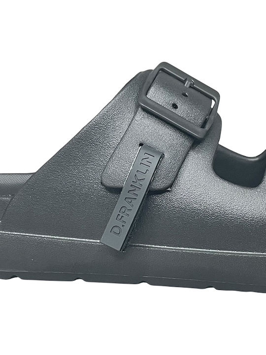 Vibe Men's Flip Flops Black