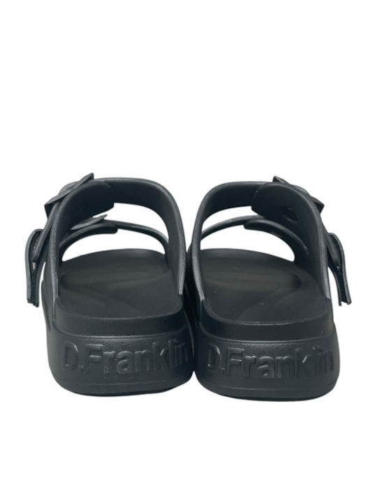 Vibe Men's Flip Flops Black