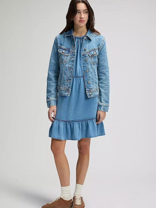 Rider Jachetă Denim Damă Albastră