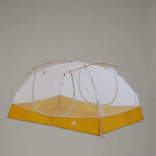 The North Face Trail Lite 3P Cort De Camping Igloo Bej Cu Dublu Material Pentru 3 Persoane Kaki Stone/Galben Arrowwood