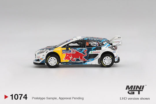 Model Mașină Ford Puma Rally 1 #16 M 1 Sport Ford Wrt Raliul Finlandei Loc 3 2004 Scara 1:64 Mini GT Mgt01074-l