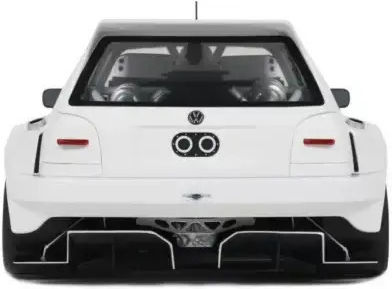 Model Mașină Volkswagen Golf III Khyzyl Saleem Alb 2024 Scara 1:18 Otto Models OT1110