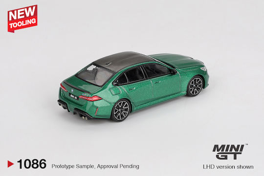 Model Mașină BMW M5 G90 Isle Man Verde Metalizat 2024 1:64