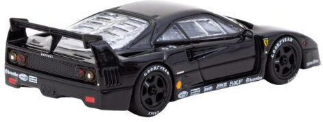 Model Mașină Ferrari F40 Negru Diecast Logo «madrid 2026» Scara 1:64 Tarmac