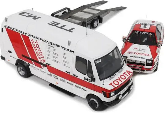 Set Machete Rally Pack Mercedes-Benz T1 & Toyota Alb Rac Safari 1990 1:18 Otto Models Ot480