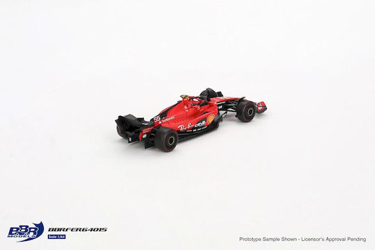 Model Mașină Ferrari Sf23 #55 C Sainz Gp Bahrain 2023 Scara 1:64 Bbr Bbrfer64015