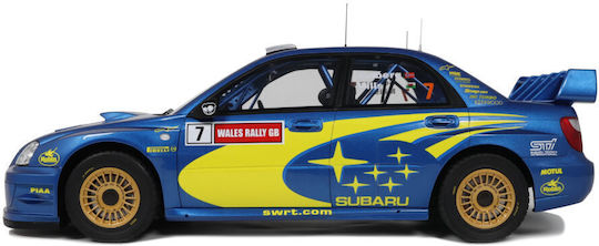 Model Mașină Machetă Subaru Impreza S9 Wrc Albastru P Solberg Raliul Țării Galilor 2003 1.12 Otto Models G092