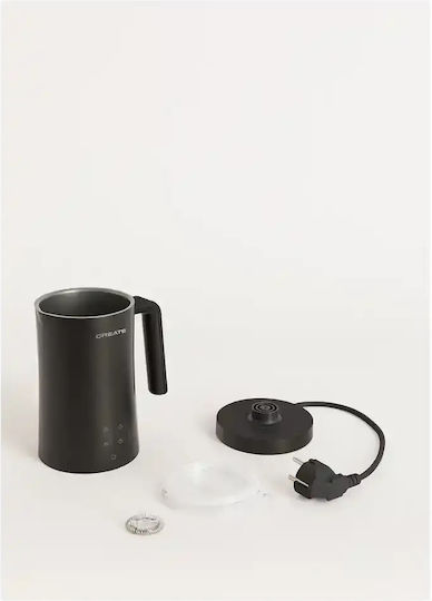 Create Aparat pentru Spumă de Lapte Caldă și Rece cu Acoperire Antiaderentă 580ml