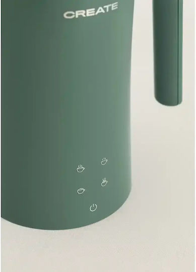 Create Milk Frother Studio Dispozitiv pentru Spumă de Lapte Caldă și Rece cu Acoperire Antiaderentă 580ml