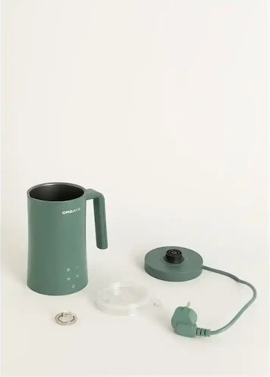 Create Milk Frother Studio Dispozitiv pentru Spumă de Lapte Caldă și Rece cu Acoperire Antiaderentă 580ml