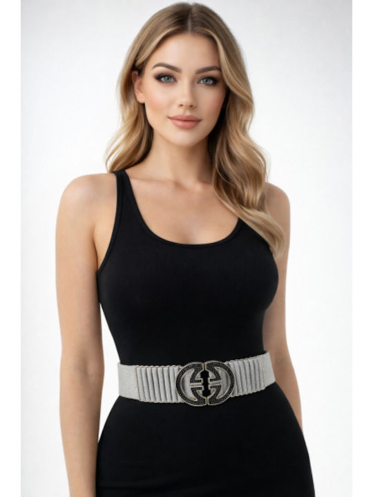 Women's Belt Silver SJ-055718-22-26BE-SILVER