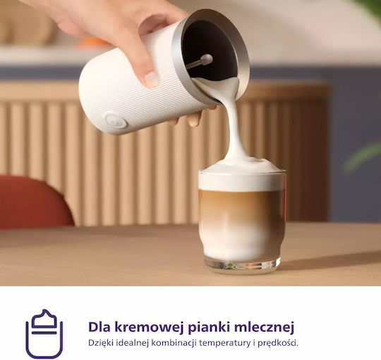 Philips Baristina Device for Hot & Cold Milk Froth with Non-Stick Coating 120ml