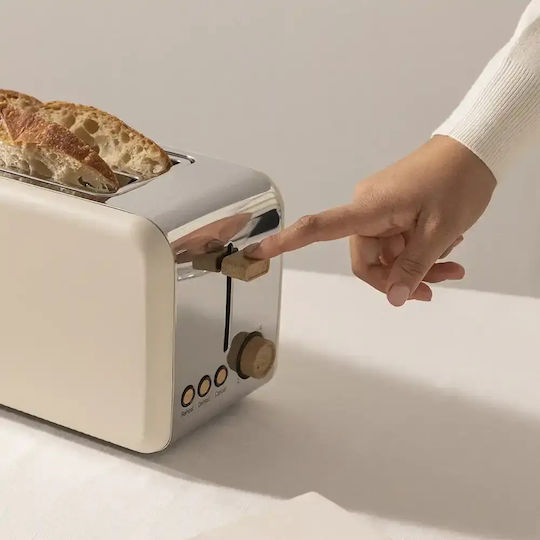 Create Φρυγανιέρα 2 Θέσεων 1500W Μπεζ