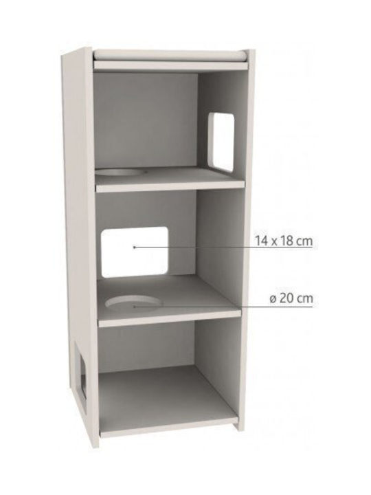 Trixie Juno Cat Tower Gray 116 Cm Three-level