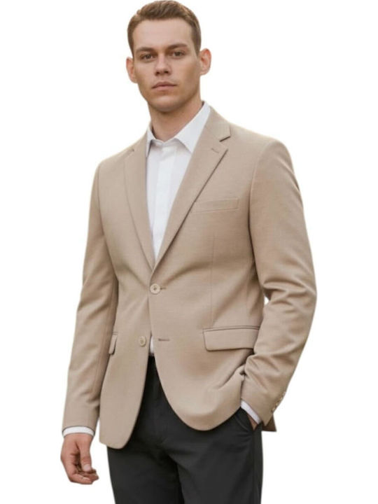 Men’s Suit Jacket Beige
