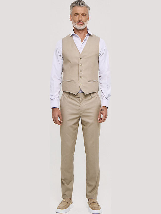 Men’s Vest Beige