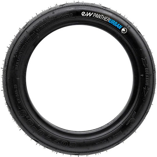 Ewheels Pantherurban Elektroroller Tubeless 60/70-6.5 Schwarz
