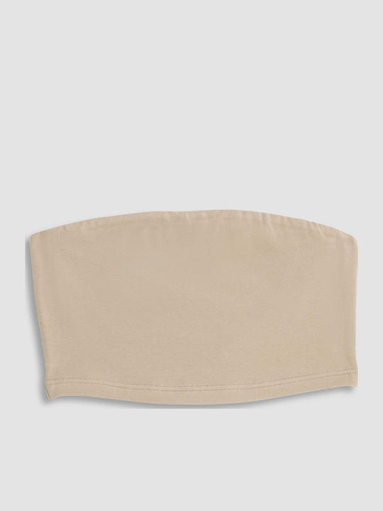 Women's Sports Bra Beige