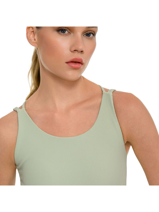 Damen Sport-BH Türkis