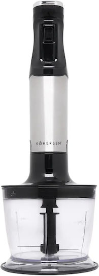 Kohersen Ραβδομπλέντερ με Πλαστική Ράβδο 1200W Γκρι