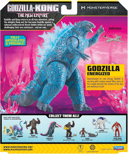 Godzilla X King Kong – Новата Империя Енергизиран Годзила 15 См