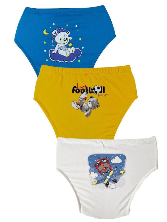 Poopes Poopes Kids Underwear Set Multicolour Potty Training Pants 3 Pieces