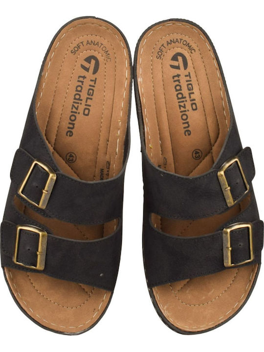 Men's Sandals In Black Colour