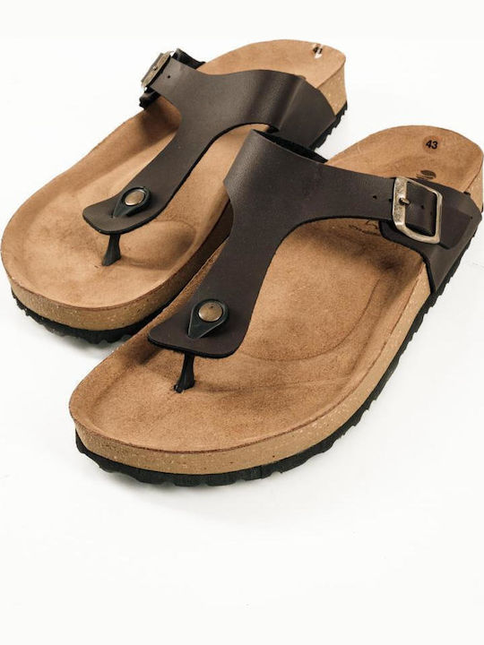 Men's Sandals in Brown Colour