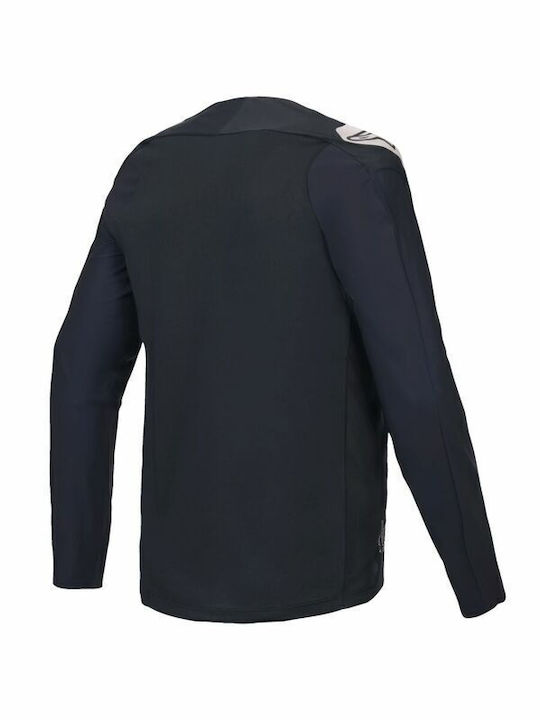 Alpinestars Мъжка Дълъг Ръкав Колоездене Блуза Планинско Колело Черна