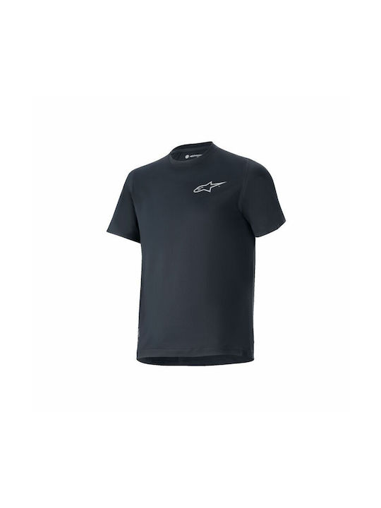 Alpinestars Ανδρική Κοντομάνικη Μπλούζα Mountain Bike Μαύρη